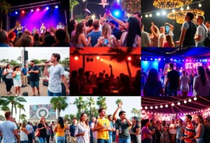 People engaged in various community activities in Central Florida.