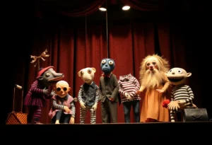 Scene from the Edward Gorey tribute performance