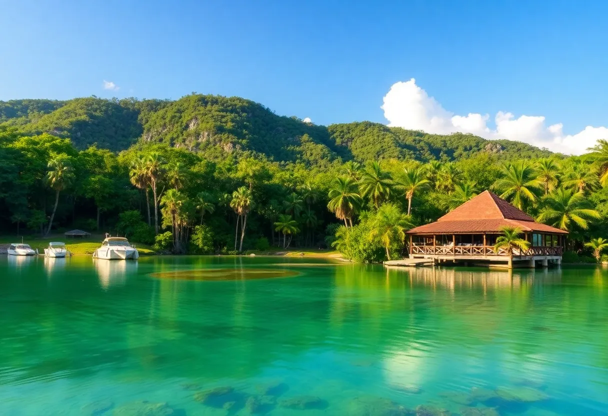 A collage of Florida's hidden natural attractions and culinary delights.