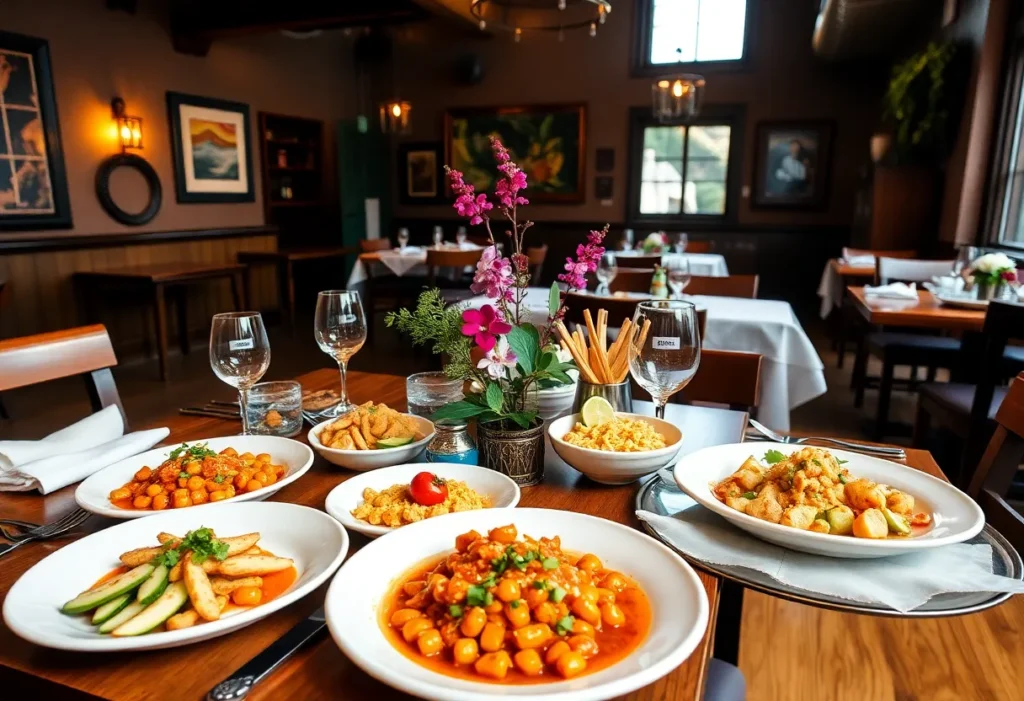 Exquisite Peruvian dishes served at Lima 1535 in Orlando.