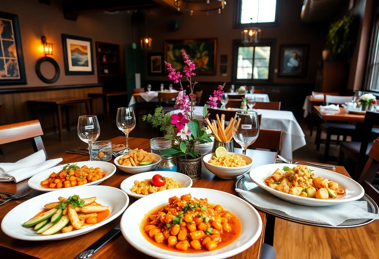 Exquisite Peruvian dishes served at Lima 1535 in Orlando.