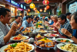 Celebration of Orlando's Magical Dining Program showcasing diverse culinary dishes.