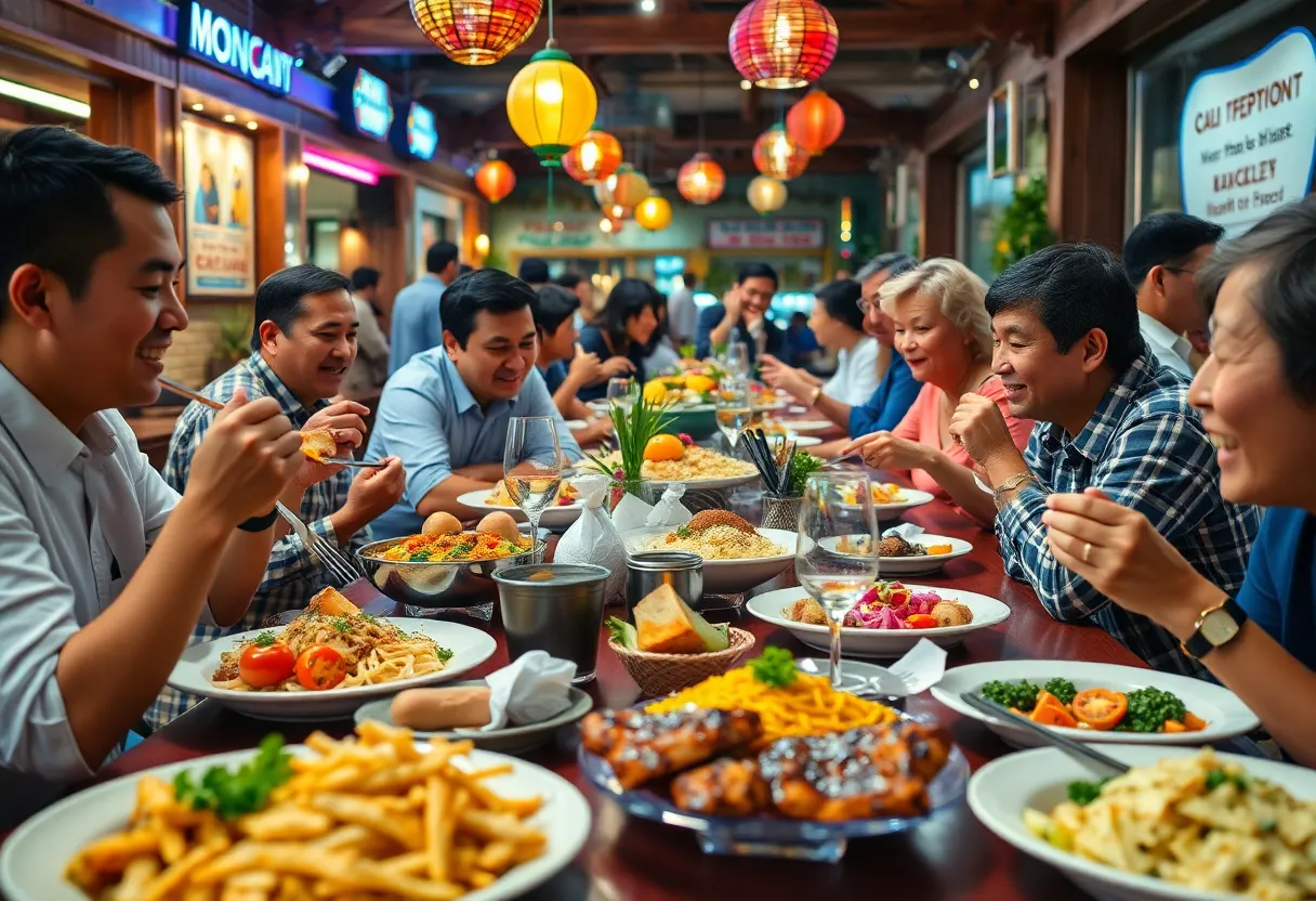 Celebration of Orlando's Magical Dining Program showcasing diverse culinary dishes.