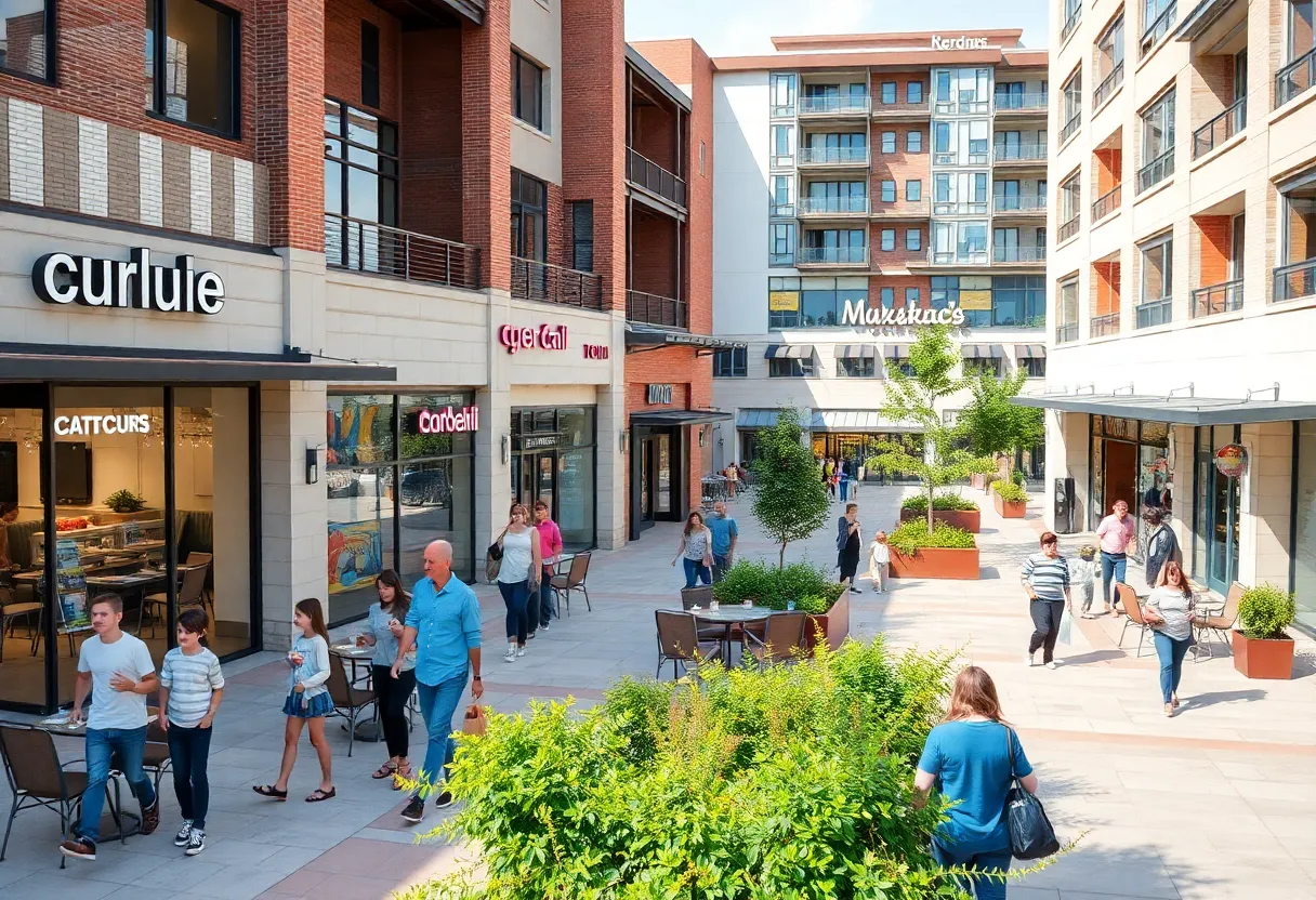 Marketplace at Heritage Harbour showcasing new retail and dining options
