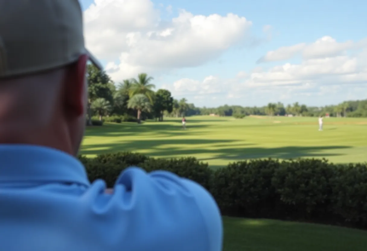 Scenic view of an Orlando golf course