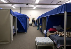 Temporary housing facility for homeless in Orlando