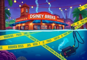 Scene of Paddlefish restaurant in Disney Springs