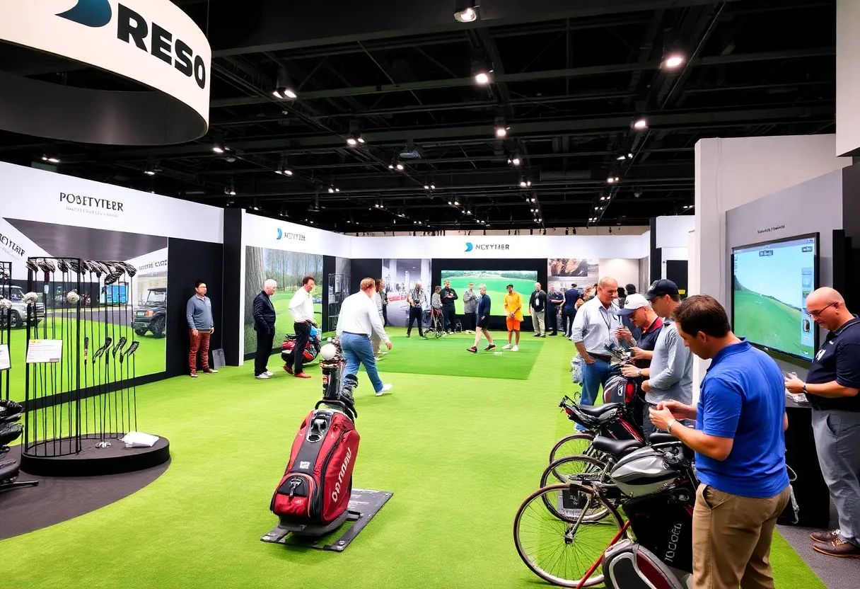 PXG showcasing innovative golf equipment at the PGA Show