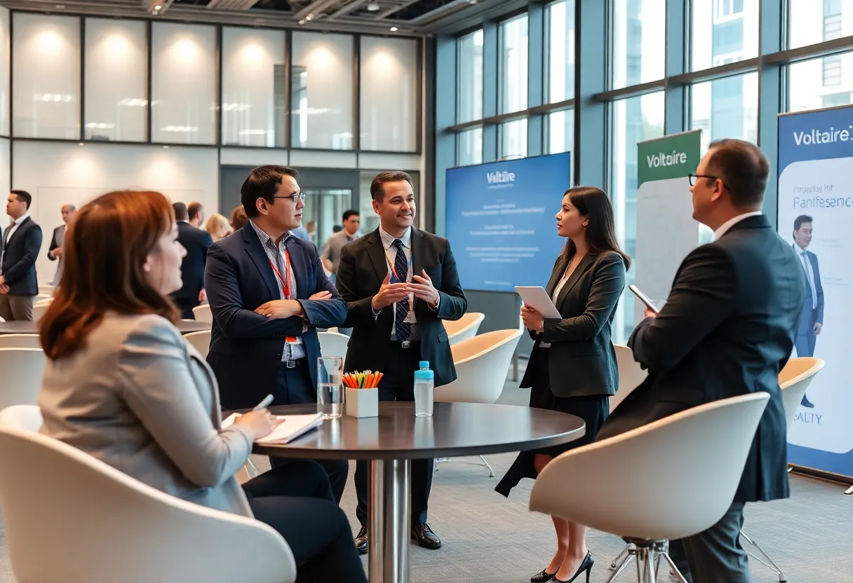Voltaire showcasing AI solutions at Connected Claims USA