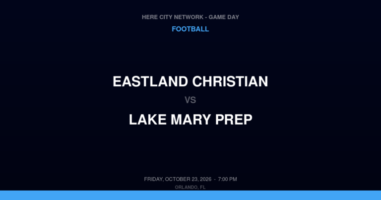 Eastland Christian at Lake Mary Prep