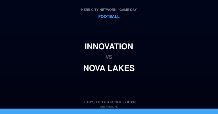 Innovation 56, Nova Lakes 0