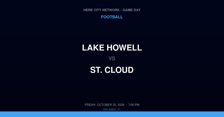 Lake Howell at St. Cloud