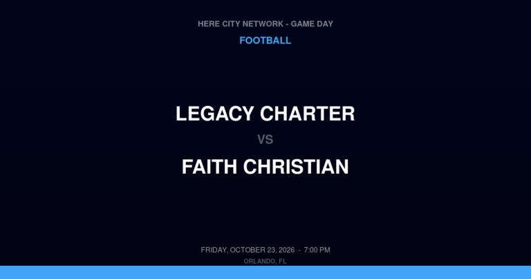 Legacy Charter 6, Faith Christian 47