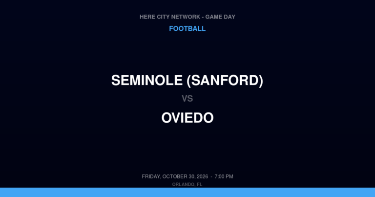 Seminole (Sanford) at Oviedo