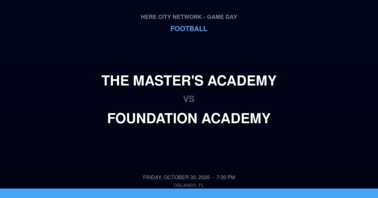 The Master's Academy at Foundation Academy