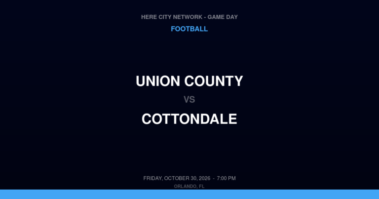 Union County at Cottondale