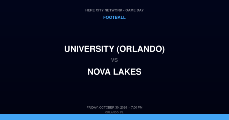 University (Orlando) at Nova Lakes